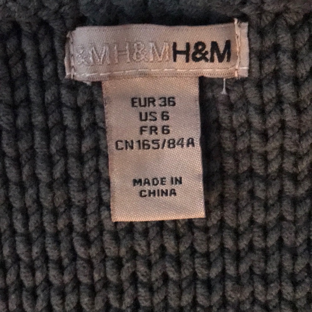 Cozy grey sweater dress - Picture 3 of 6